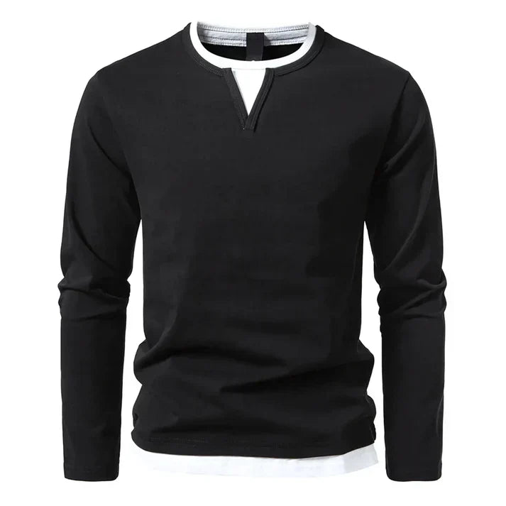 MIRAVO | Premium Long Sleeve T-Shirt in Combed Cotton