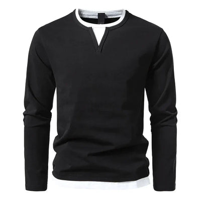 MIRAVO | Premium Long Sleeve T-Shirt in Combed Cotton