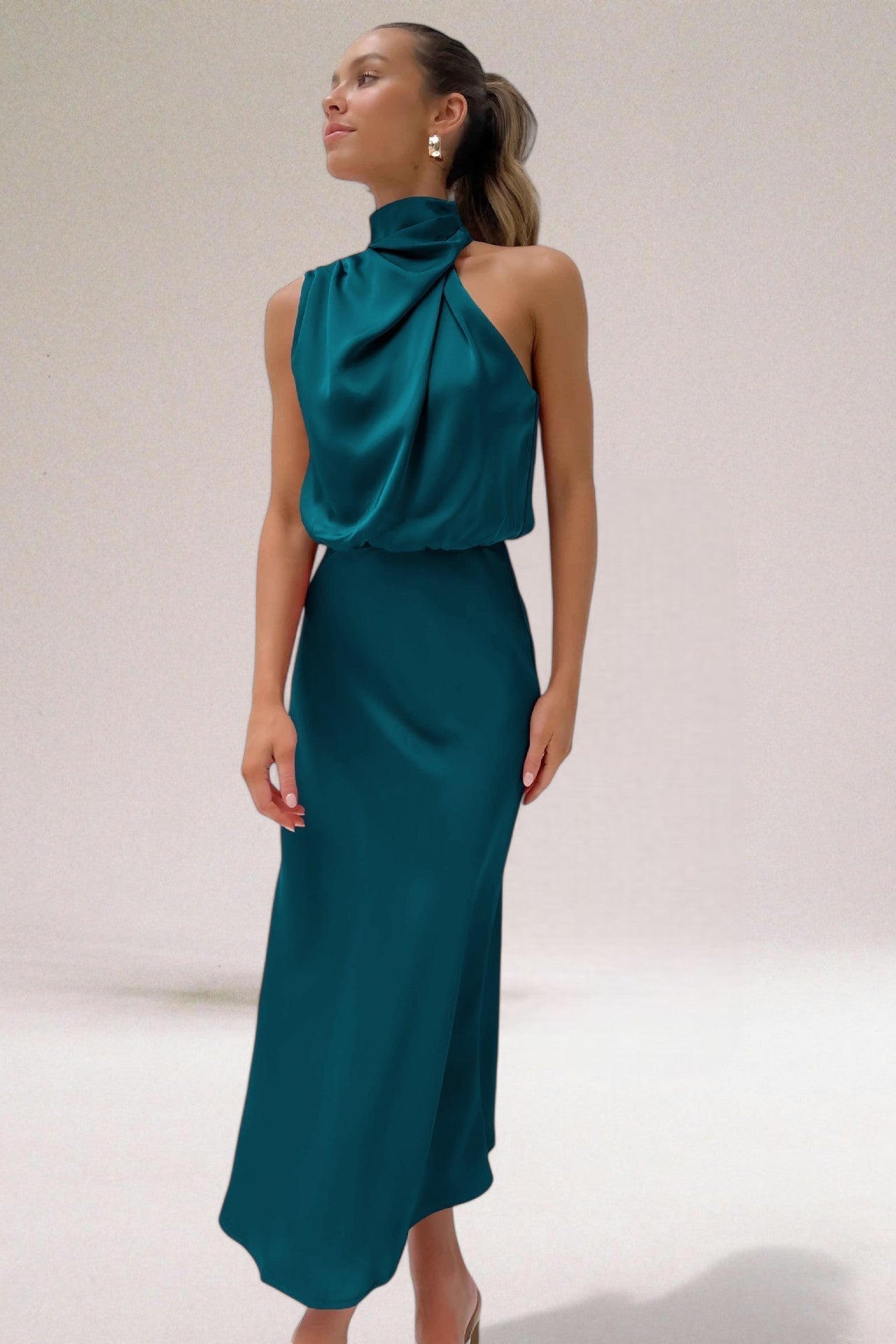 Satin Glamour Dress