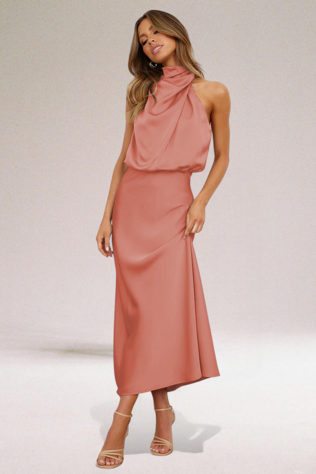 Satin Glamour Dress