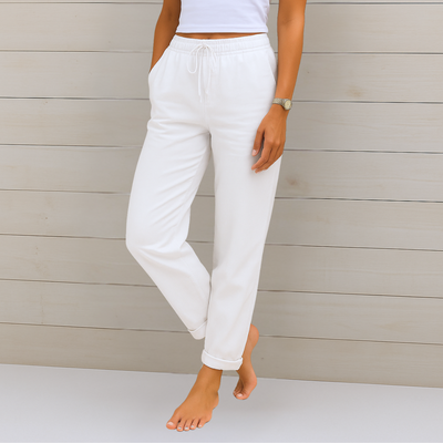Premium Linen Stretch Pants