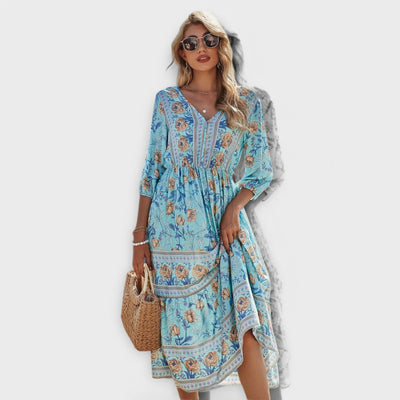 Xandra - Floral Print Dress