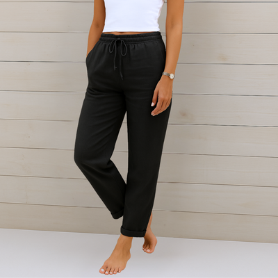 Premium Linen Stretch Pants
