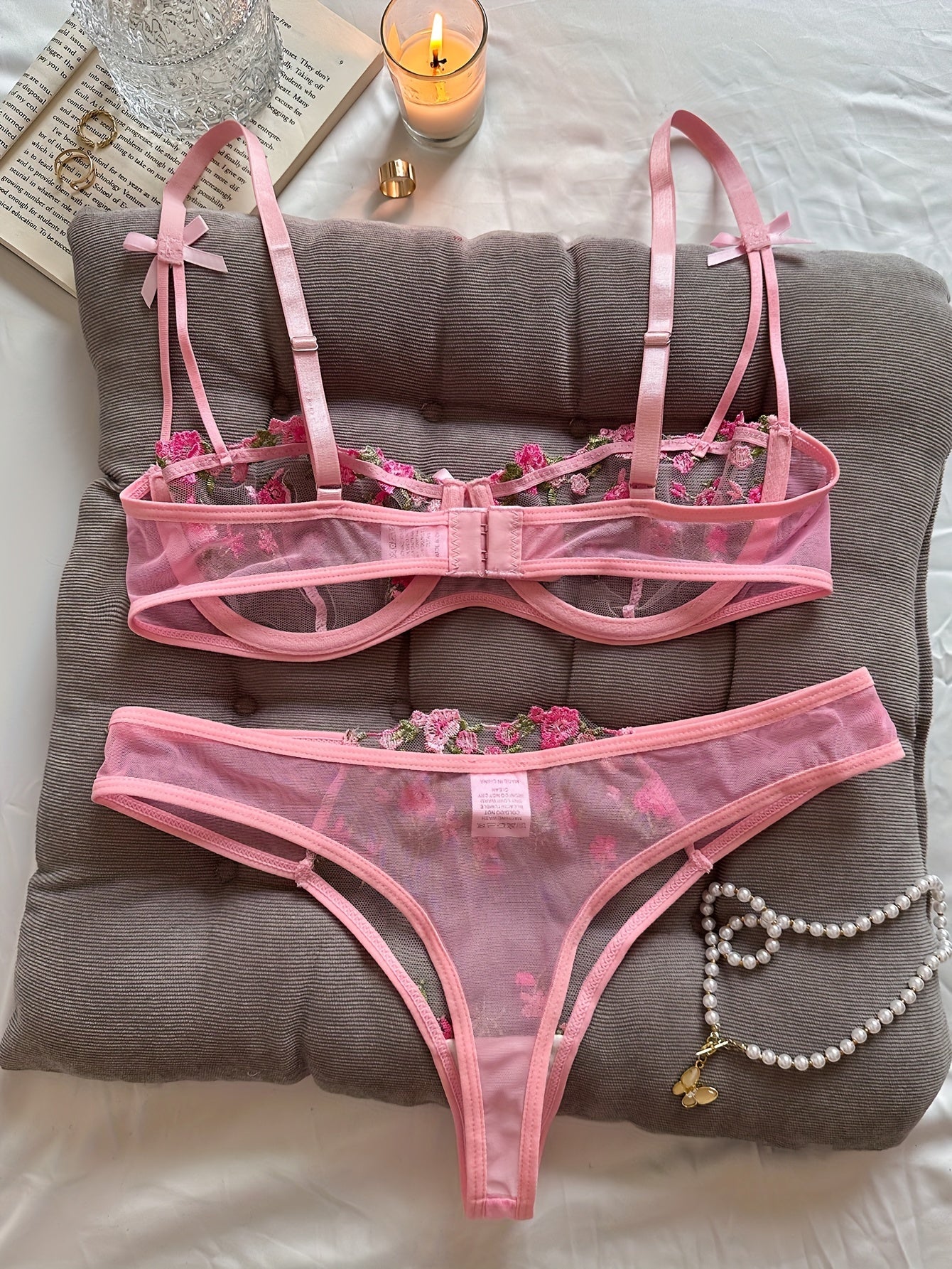 Calyra | Embroidered Lingerie