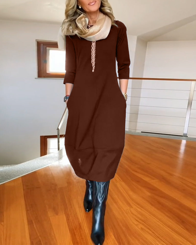 Elegant Comfort Dress
