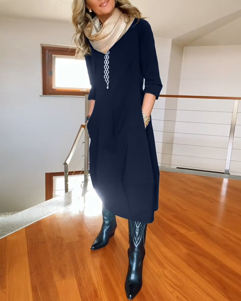 Elegant Comfort Dress