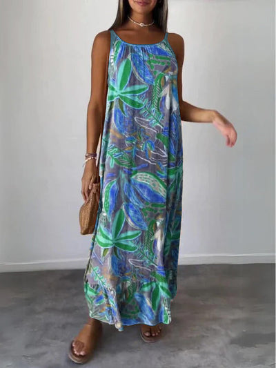 Comfortable Floral Dress