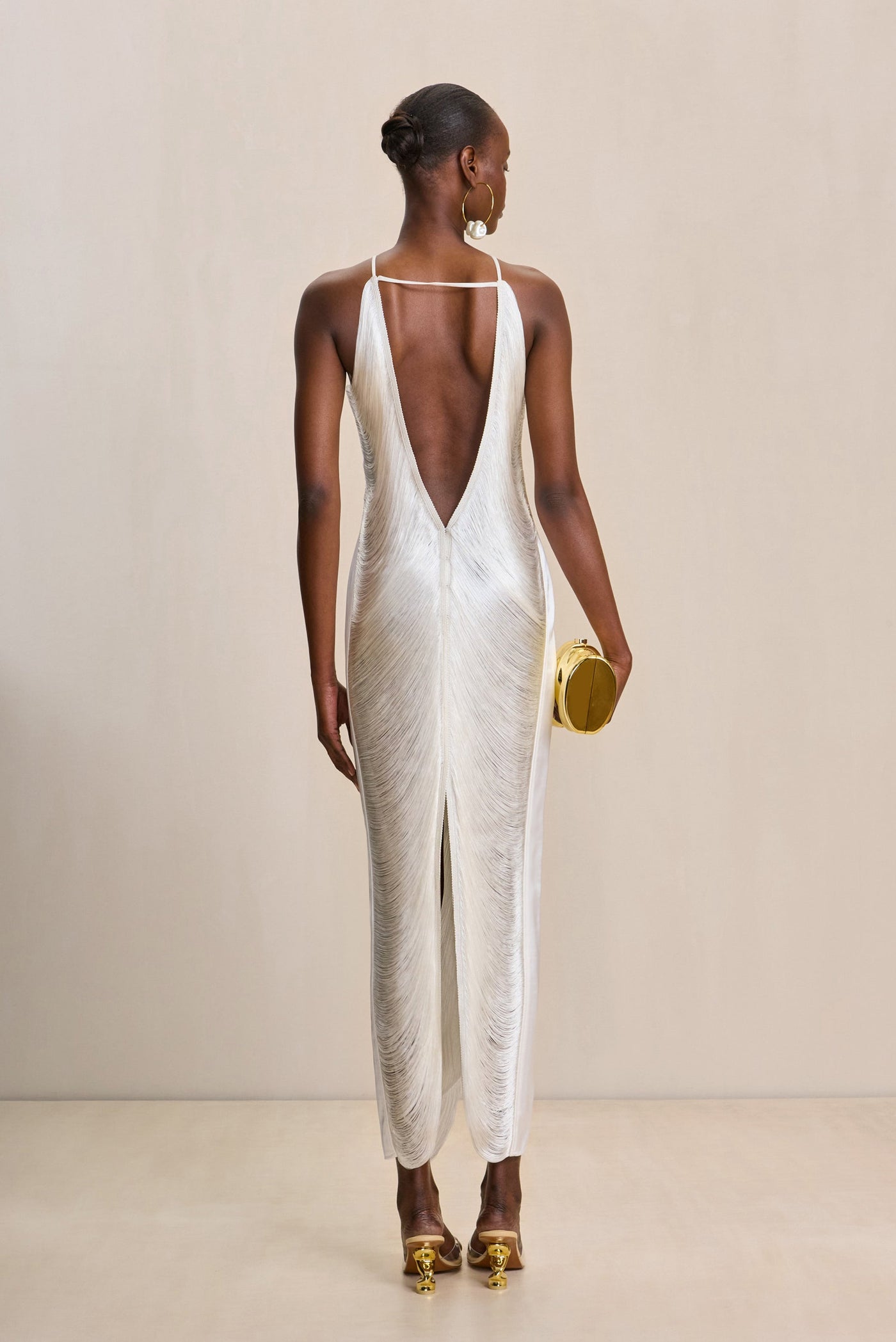 Verity | Fringe Gown