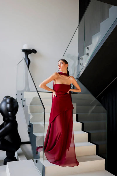 Elodie | Strapless Gown
