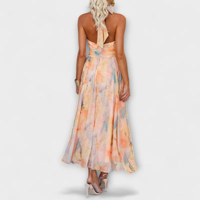 Maya - Aquarel Maxi Dress