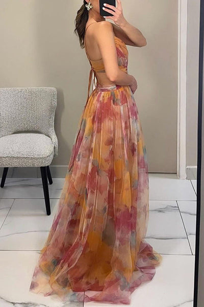 Eirith | Printed Maxi Dress