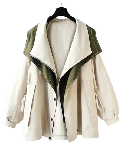 Alva | Elegant Jacket with Weather and Wind Protection