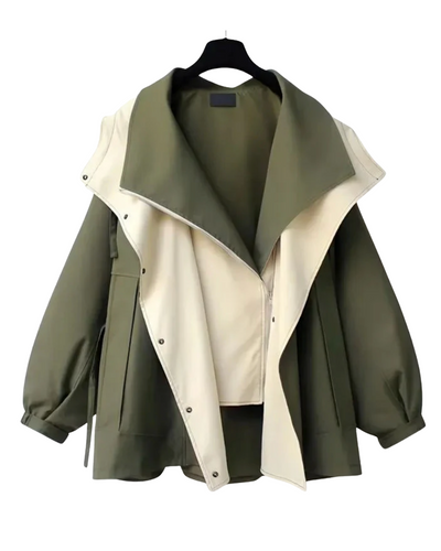 Alva | Elegant Jacket with Weather and Wind Protection