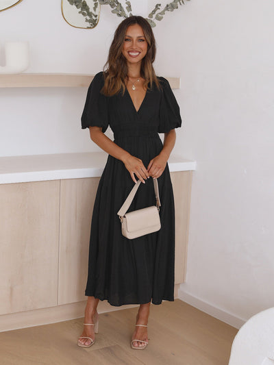 Enola | Puff Sleeve Dress