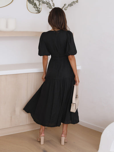 Enola | Puff Sleeve Dress