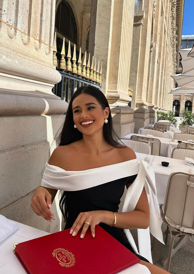 Lyriel | One-Shoulder Midi Dress
