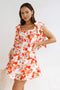 Orange Floral