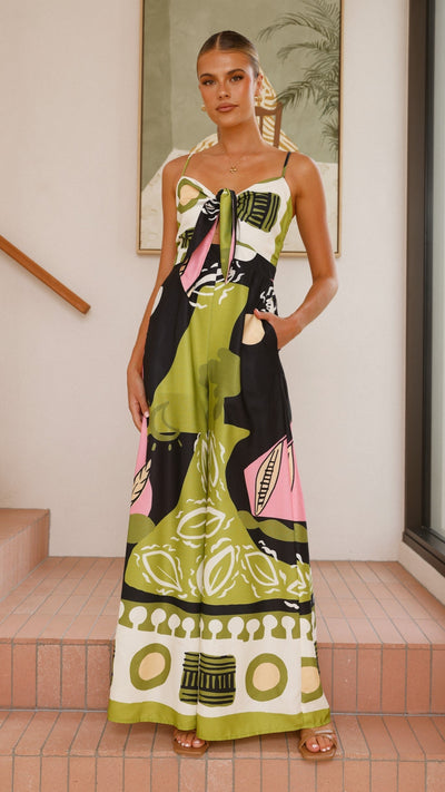 Gaia | Print Jumpsuit