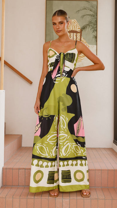 Gaia | Print Jumpsuit