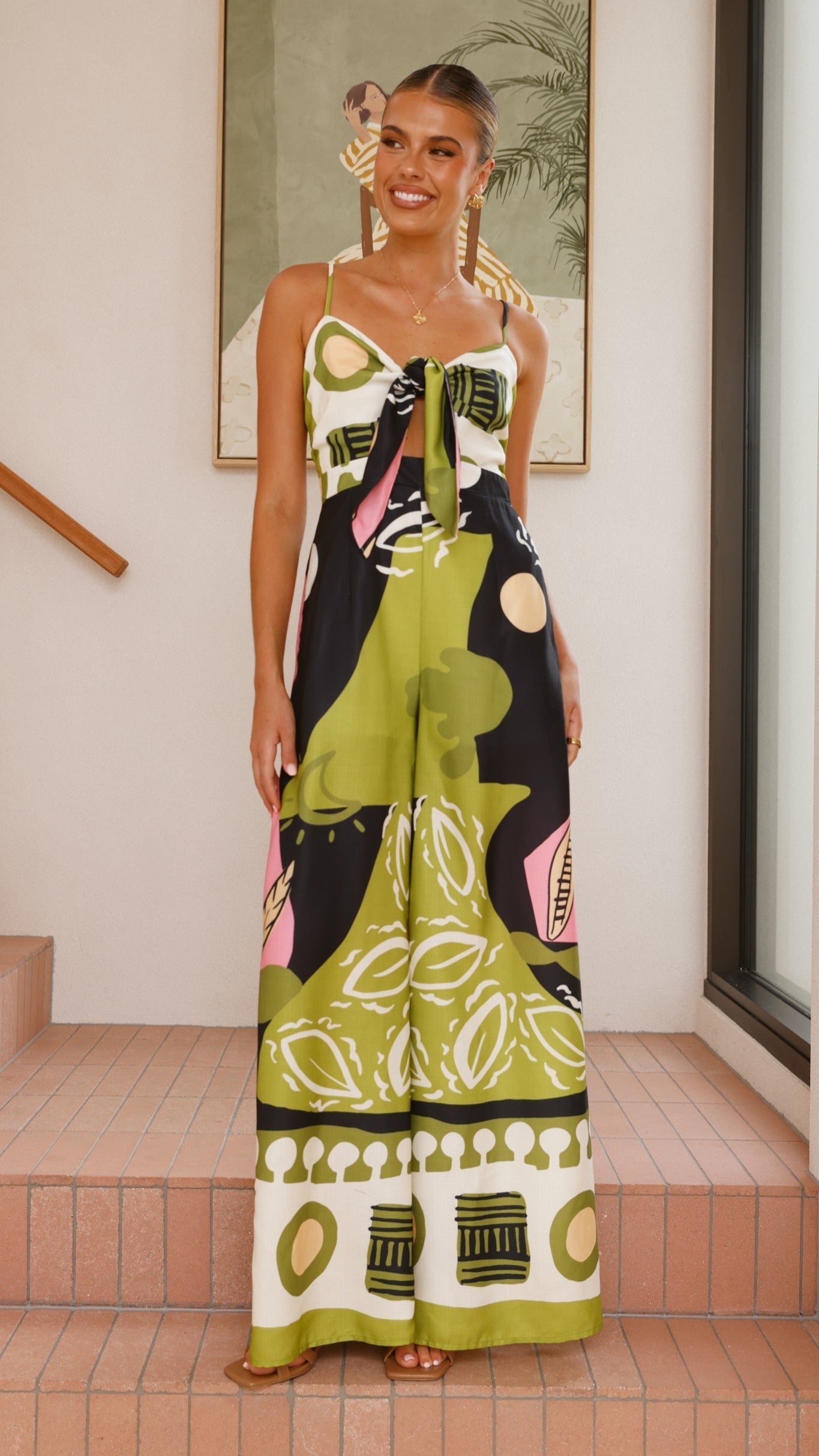 Gaia | Print Jumpsuit