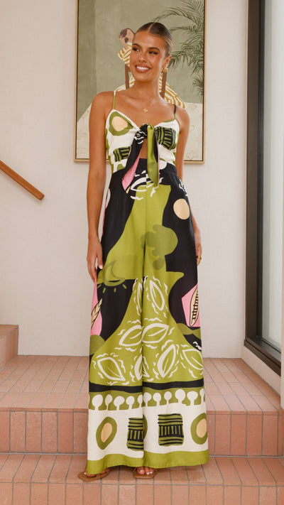 Gaia | Print Jumpsuit