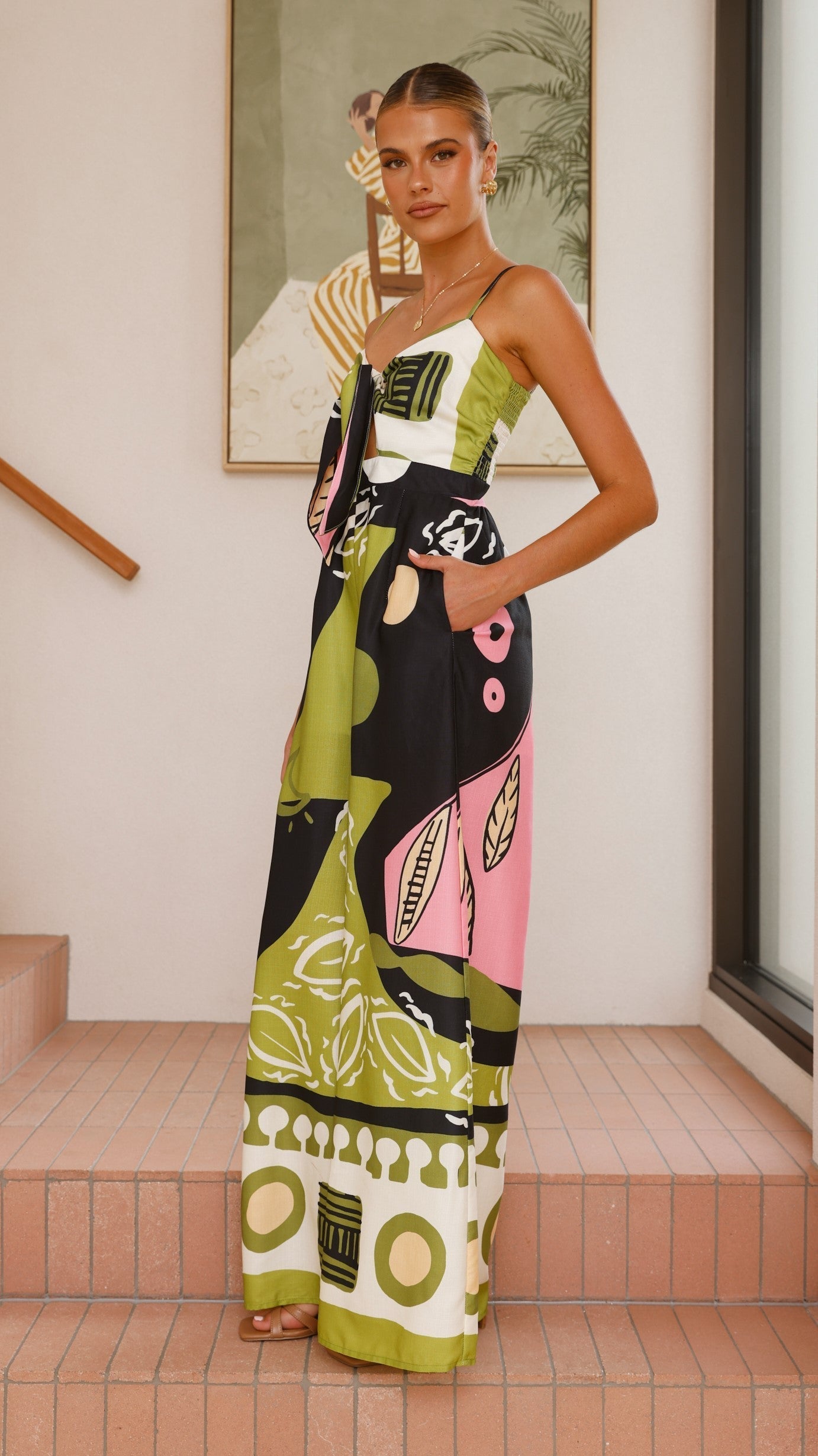 Gaia | Print Jumpsuit