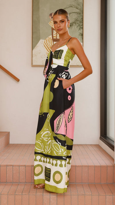 Gaia | Print Jumpsuit