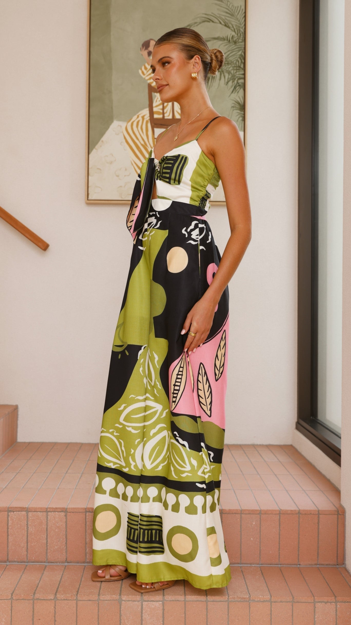 Gaia | Print Jumpsuit