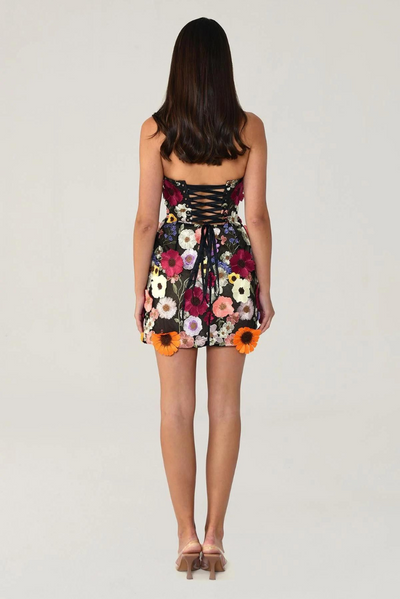 Arinze | Floral Corset Dress