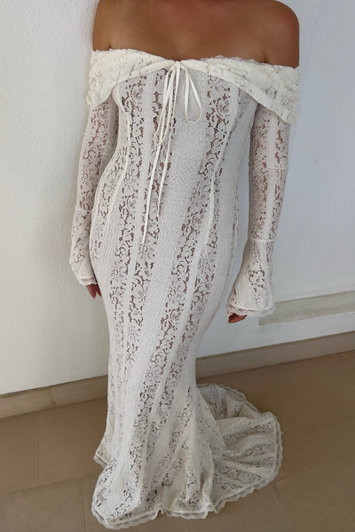 Viraya | Off-Shoulder Maxi Dress