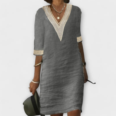 Marijke | Cotton Linen Dress