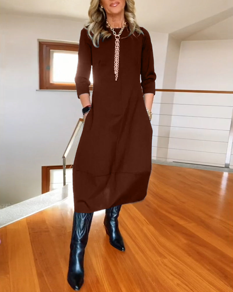 Elegant Comfort Dress