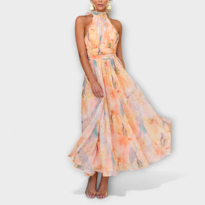 Maya - Aquarel Maxi Dress