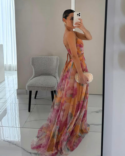 Eirith | Printed Maxi Dress
