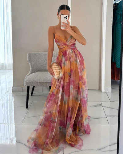 Eirith | Printed Maxi Dress