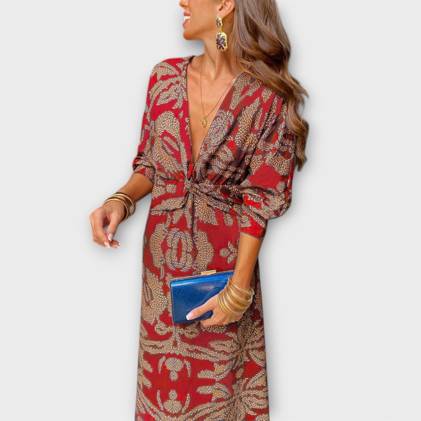 Elegant Long Sleeve Dress