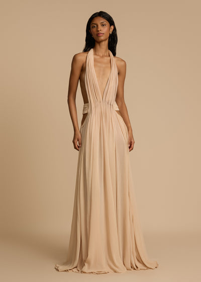 Tatiana | Draped Maxi Dress