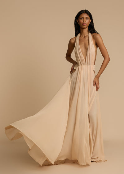 Tatiana | Draped Maxi Dress