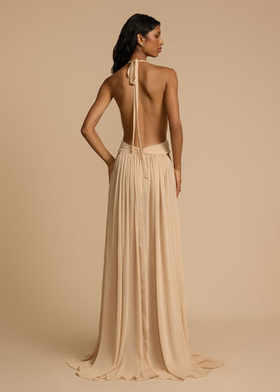 Tatiana | Draped Maxi Dress
