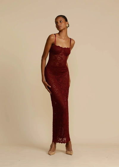 MARGOT | Lace Maxi Dress