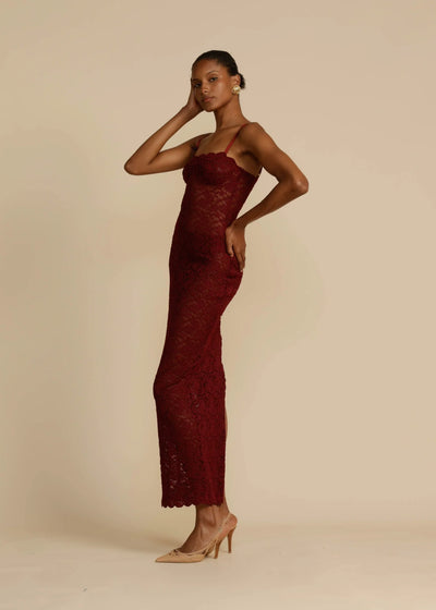 MARGOT | Lace Maxi Dress