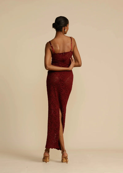 MARGOT | Lace Maxi Dress