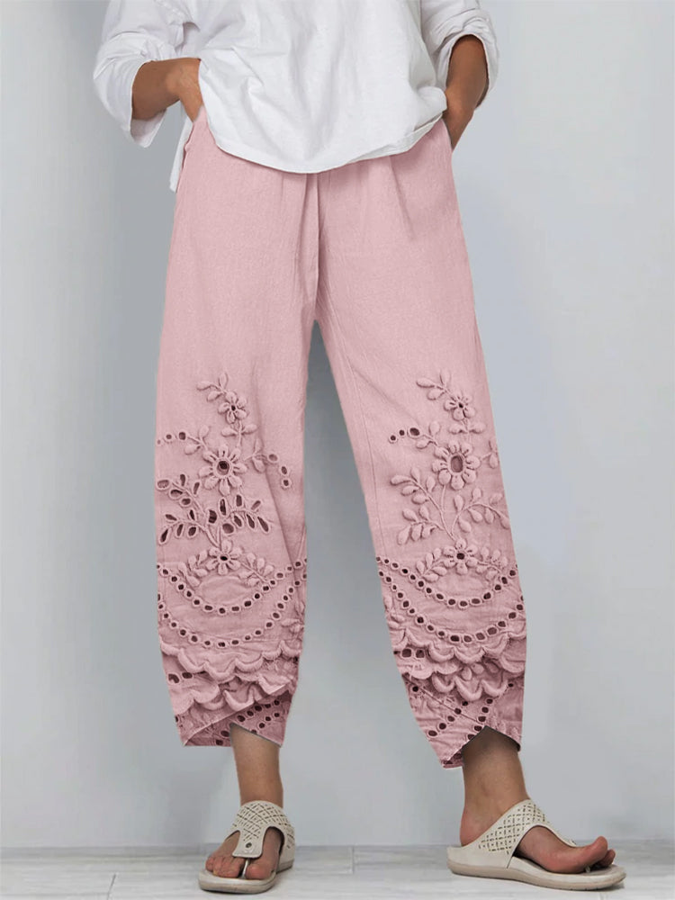 Printed Lace Leggings