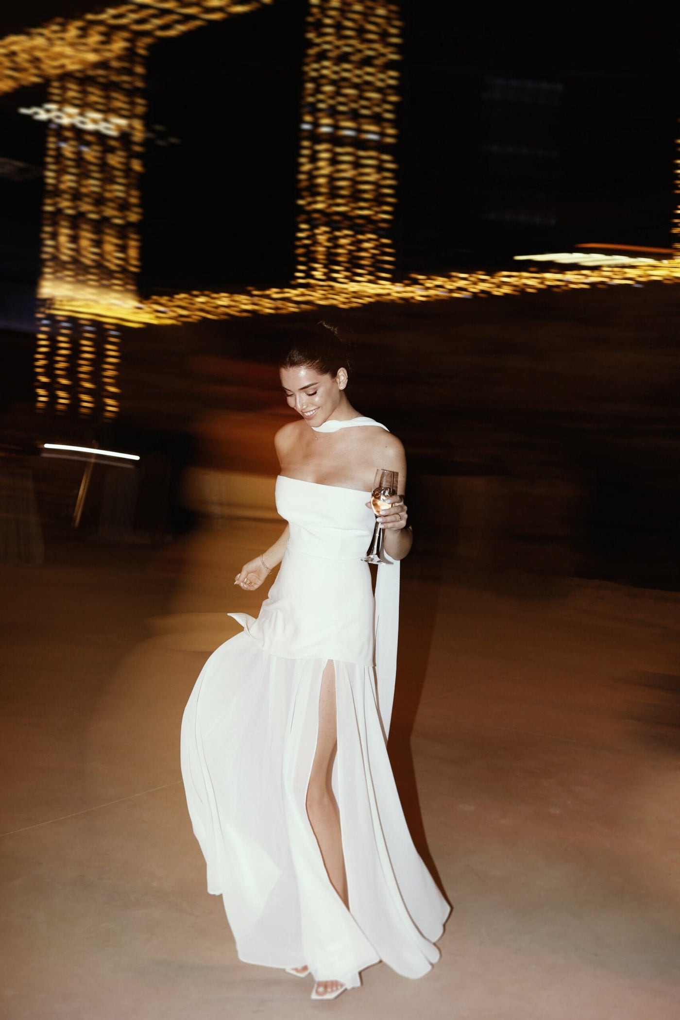 Elodie | Strapless Gown