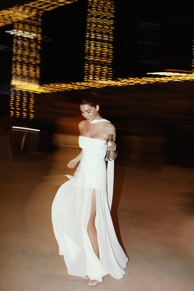 Elodie | Strapless Gown