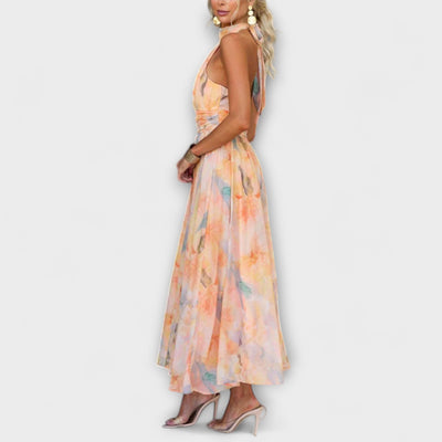 Maya - Aquarel Maxi Dress
