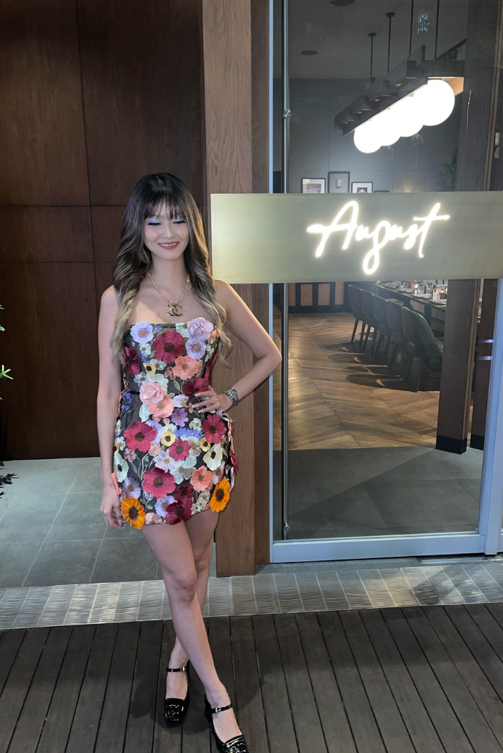 Arinze | Floral Corset Dress