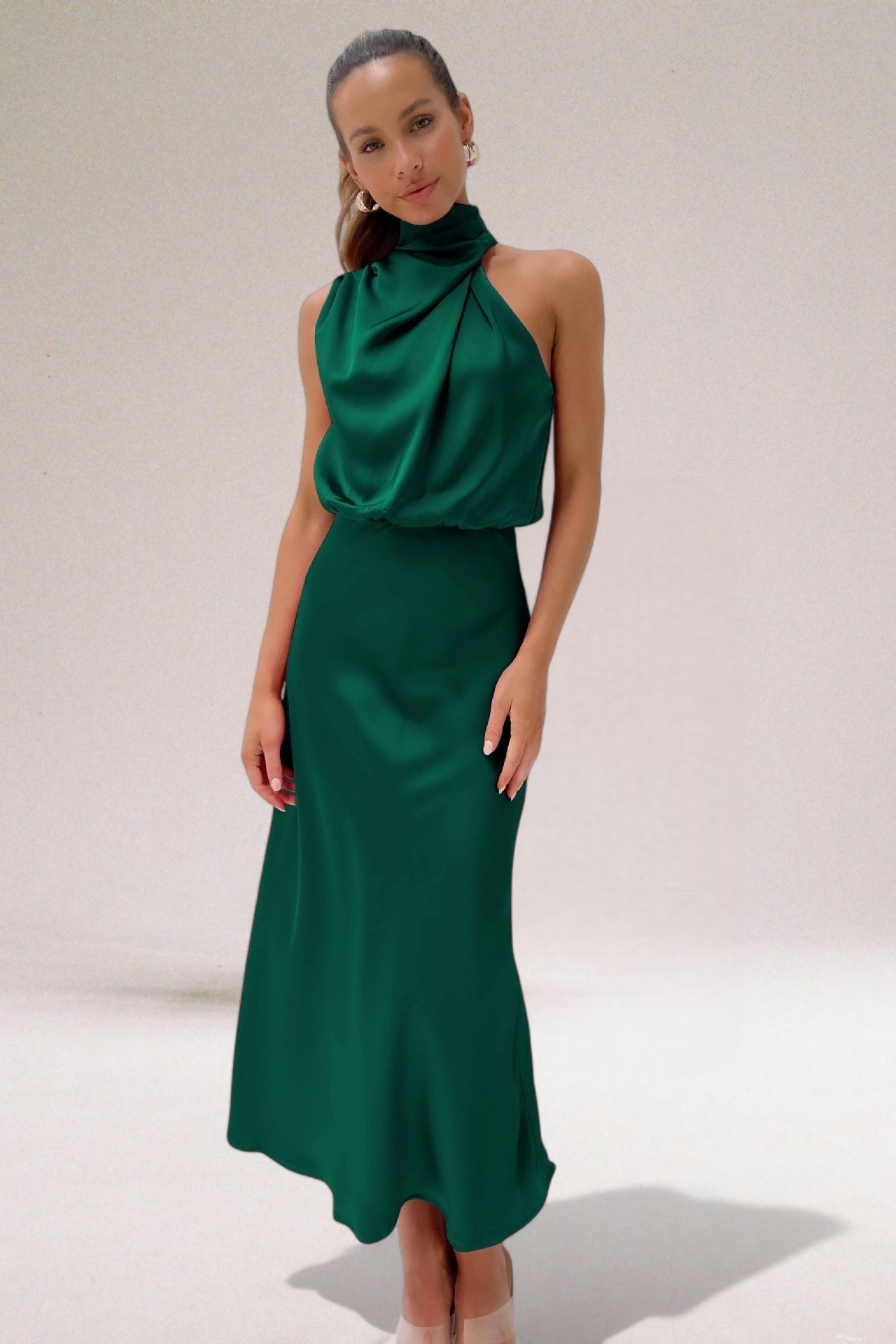 Satin Glamour Dress