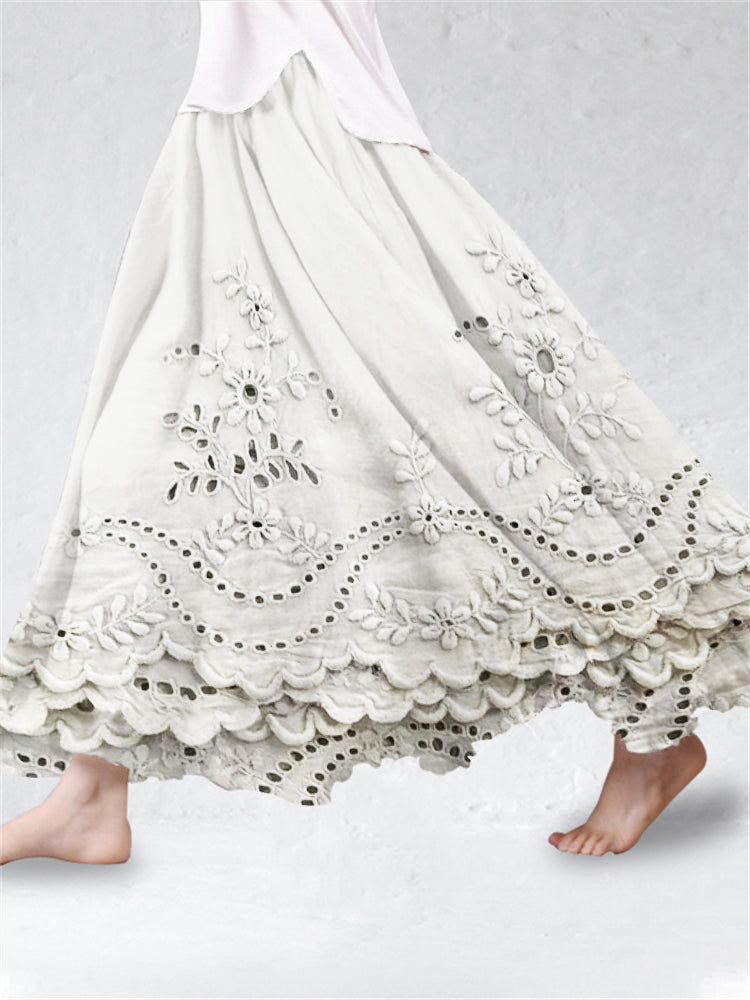 Bohemian Printed Skirt