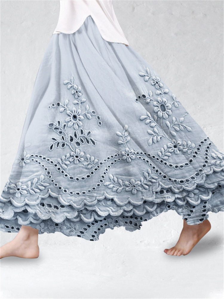 Bohemian Printed Skirt